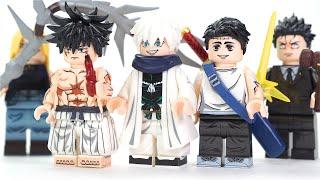 LEGO Jujutsu Kaisen 咒術迴戰 Satoru Gojo 五條悟 Megumi Fushiguro | Yuta Okkotsu Unofficial Lego Minifigures