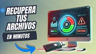  Cómo RECUPERAR ARCHIVOS ELIMINADOS de tu PC o USB  ¡Funciona!