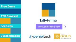 Tally Prime - VAT Complaint Accounting & ERP Software - Tally Gold Partner - Penieltech