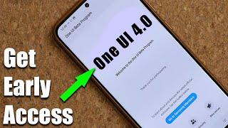 Samsung ONE UI 4.0 (Android 12) - How To Get Early Exclusive Access To Install!