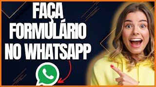 Como Colocar Formulario Dentro do Whatsapp