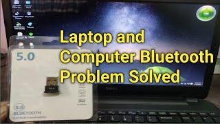 Laptop Bluetooth Problem Sovled || Bluetooth Dongle Installation.