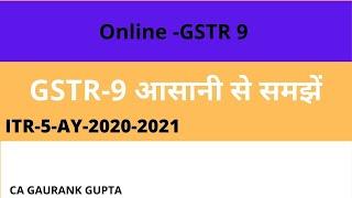 GSTR 9 for F.Y. 2019-20|How to file GST Annual Return