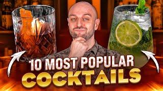 TOP 10 most popular cocktails in the world 2023 @TheDrCork