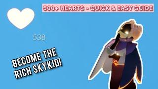 HOW DID I GET 500 HEARTS??? | 100% Complete Guide | Sky Cotl