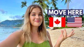 The EASIEST (but nice) Countries For Canadians + Americans To Move To In 2025