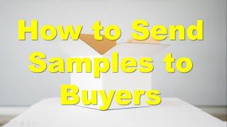 How to send export samples to foreign buyer | Tamil