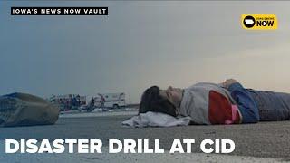 Eastern Iowa Airport Holds Disaster Drill | The Iowa's News Now Vault