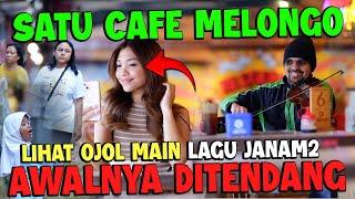 Satu Cafe Melongo Melihat Ojol Main Lagu Ini || Padahal AWALNYA DI TENDANG