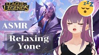 [ASMR Gaming] League of Legends Relaxing Gameplay for Sleeping  Spirit Blossom Yone Mid