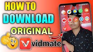 How To Download Original Vidmate App || Original Vidmate App kaise dawnload Karen || MR RITESH TECH