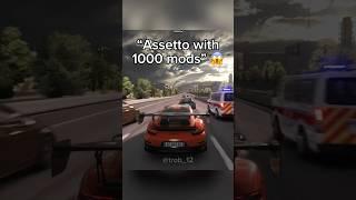 Assetto Corsa with 9999 Mods  #assetto #assettocorsa #simracing #fyp #mods #shorts