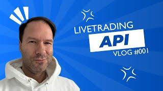 LIVETRADING Vlog #001  API-Daten vor der Wall Street Eröffnung