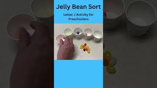 Jellybean Sort Activity for Preschool Teachers #teachers #shorts #jellybeans