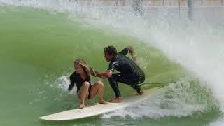 Tandem Surfing at the Kelly Slater Surf Ranch