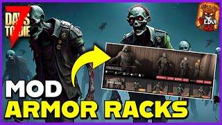 QUICK Change Outfits! Armor Racks MOD | 7 Days To Die