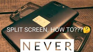 OnePlus 5T(Any Oxygen OS) | Split Screen | Full Screen Gesture | Complete Guide 