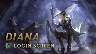 Diana, Scorn of the Moon | Login Screen (ft. Lisa Thorn) - League of Legends