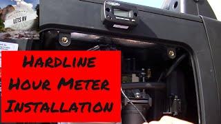 Hardline Hour Meter Installation