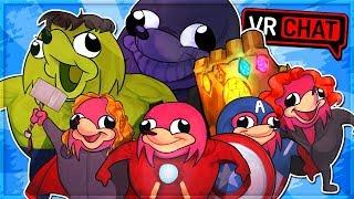 UGANDAN KNUCKLES INFINITY WAR! Avengers Knuckles (VRChat Funny Moments)