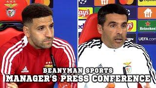 Nelson Verissimo, Adel Taarabt | Benfica v Liverpool | Pre-Match Press Conference | Champions League