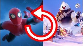 All Fortnite Winterfest Trailers REVERSED