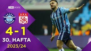 Yukatel Adana Demirspor (4-1) EMS Yapı Sivasspor | 30. Hafta - Trendyol Süper Lig 2023/2024