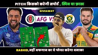 AFG vs SA Semifinal Dream11 Prediction |AFG vs SA  Dream11 | Afghanistan vs South Africa Dream11