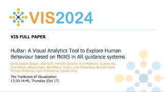 HuBar: A Visual Analytics Tool to Explore Human Behaviour based on fNIRS in AR guidance systems - F