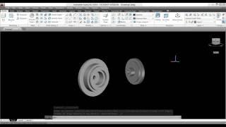 REVOLVE command in AutoCAD 3D