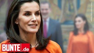 Letizia von Spanien - Eigenwillige Geste: Beim Händeschütteln tanzt sie aus der Reihe