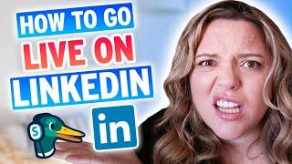 How To Go Live on Linkedin 2020 With Streamyard