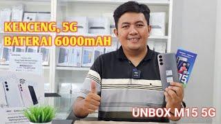 Kencang, Sudah 5G, Baterai 6000mAh!! UNBOXING SAMSUNG Galaxy M15 5G!!