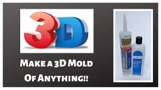 Make a 3D Silicone Mold Out of Anything! Easy DIY Mold Making - DIY Your Own Molds! mould