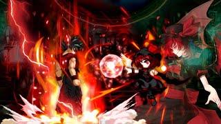 Dragon Ball Super vs Touhou MUGEN Evil Goku vs Vlad Rose