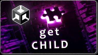 How to FIND the CHILD of a GameObject THROUGH SCRIPT in Unity - GetChild function