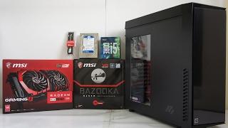 INTEL i5 7500 MSI RX 480 $800 Gaming PC Build