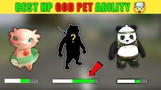 Hp God Pet In Free Fire || Best  Pet Ability In Free Fire || New Hp God Pet Ability After Update