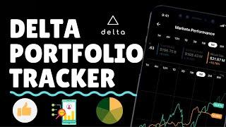 Best Crypto Portfolio Tracker App For Android and iOS : Delta App Tutorial