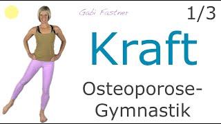 1/3 15 min. Osteoporose -Gymnastik | Kräftigung für starke Knochen | ohne Geräte, im Stehen