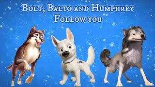 Bolt, Balto and Humphrey - Follow you