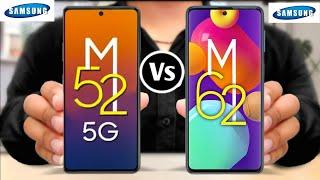 Samsung Galaxy M52 5G vs Samsung Galaxy M62