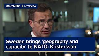 Sweden brings 'geography and capacity' to NATO: Kristersson