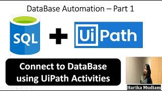 SQL Data Base Automation  - Tutorial 1