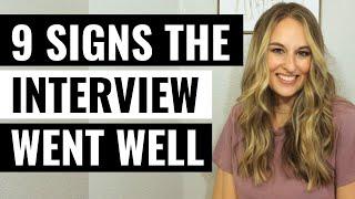 Signs The Job Interview Went Well - Ways To Know If You Did Well In The Job Interview