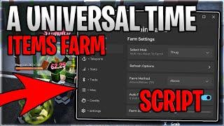 [SUMMER UPDATE 3.5] A Universal Time Script Hack Items Farm Auto Farm And Max Stats - Roblox 2024