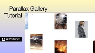 Wix Studio Hack: Mind-Blowing Parallax Gallery in 5 Minutes (No Coding!)