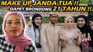 MAKE UP GRATIS! JANDA DAPET BRONDONG 21 TAHUN !! CANTIK BAGAIKAN GADIS TING TING !!