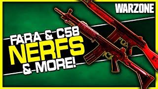 Fara 83, C58, & Nail Gun Nerfed! (Warzone Patch Details!)