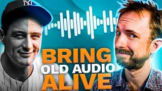 Restore Every Audio by Using These 3 Tools! | Bringing Lou Gehrig's 1939 Speech Alive